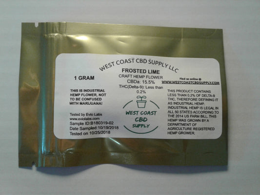 Frosted Lime Premium CBD Flower