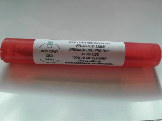 Frosted Lime Premium CBD Flower Pre-Roll
