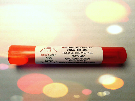Frosted Lime Premium CBD Flower Pre-Roll
