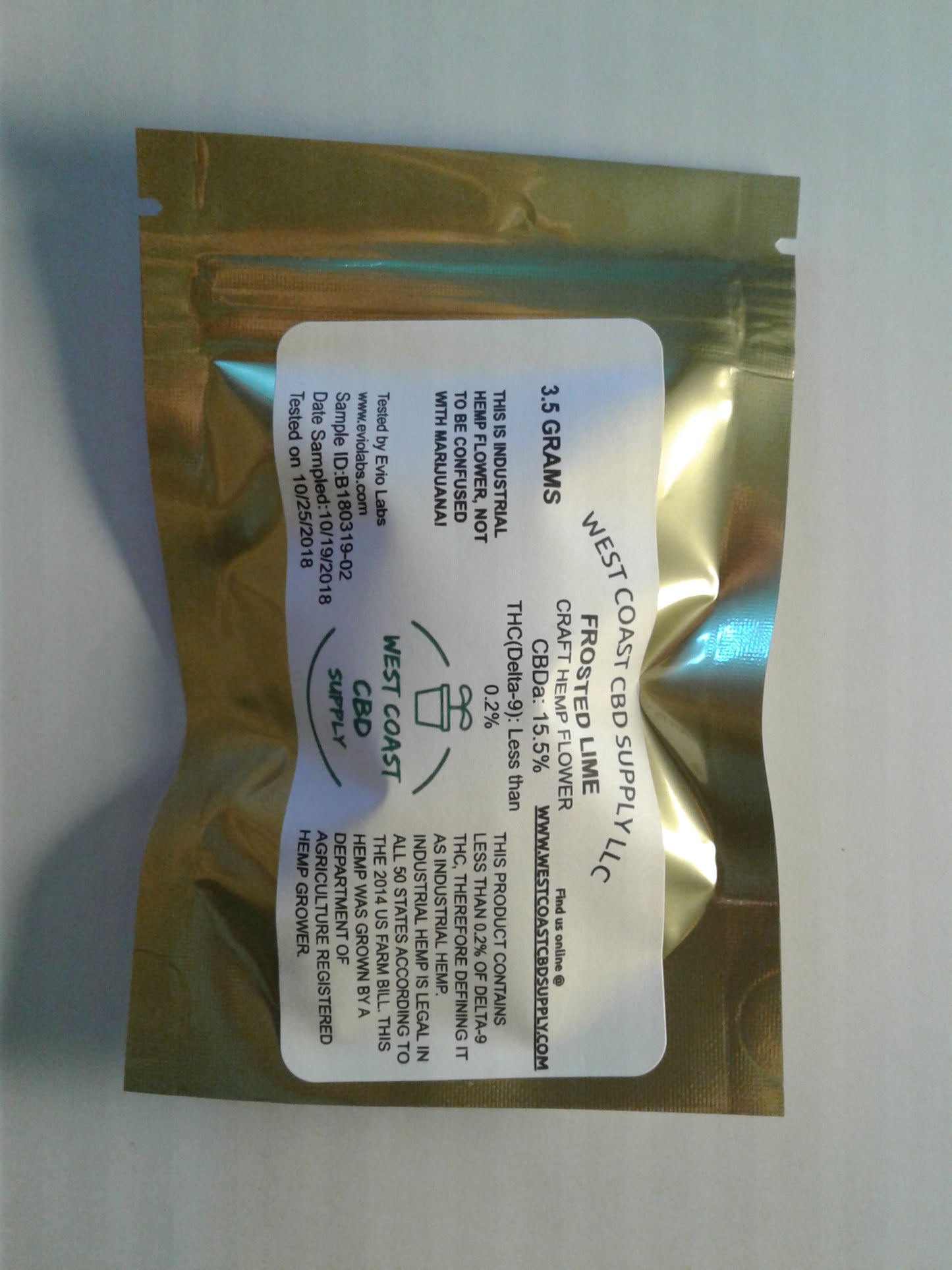 Frosted Lime Premium CBD Flower