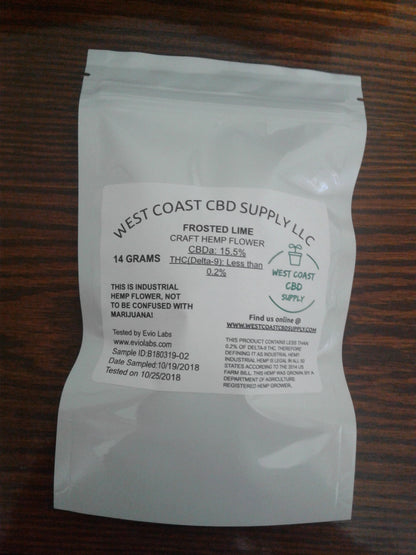 Frosted Lime Premium CBD Flower