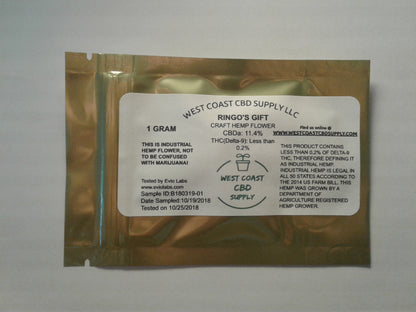 Ringo's Gift Premium CBD Flower