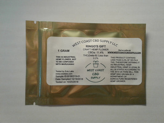 Ringo's Gift Premium CBD Flower